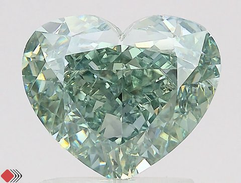 Heart, 2.15ct, FV G, VS1, VG, VG, NON